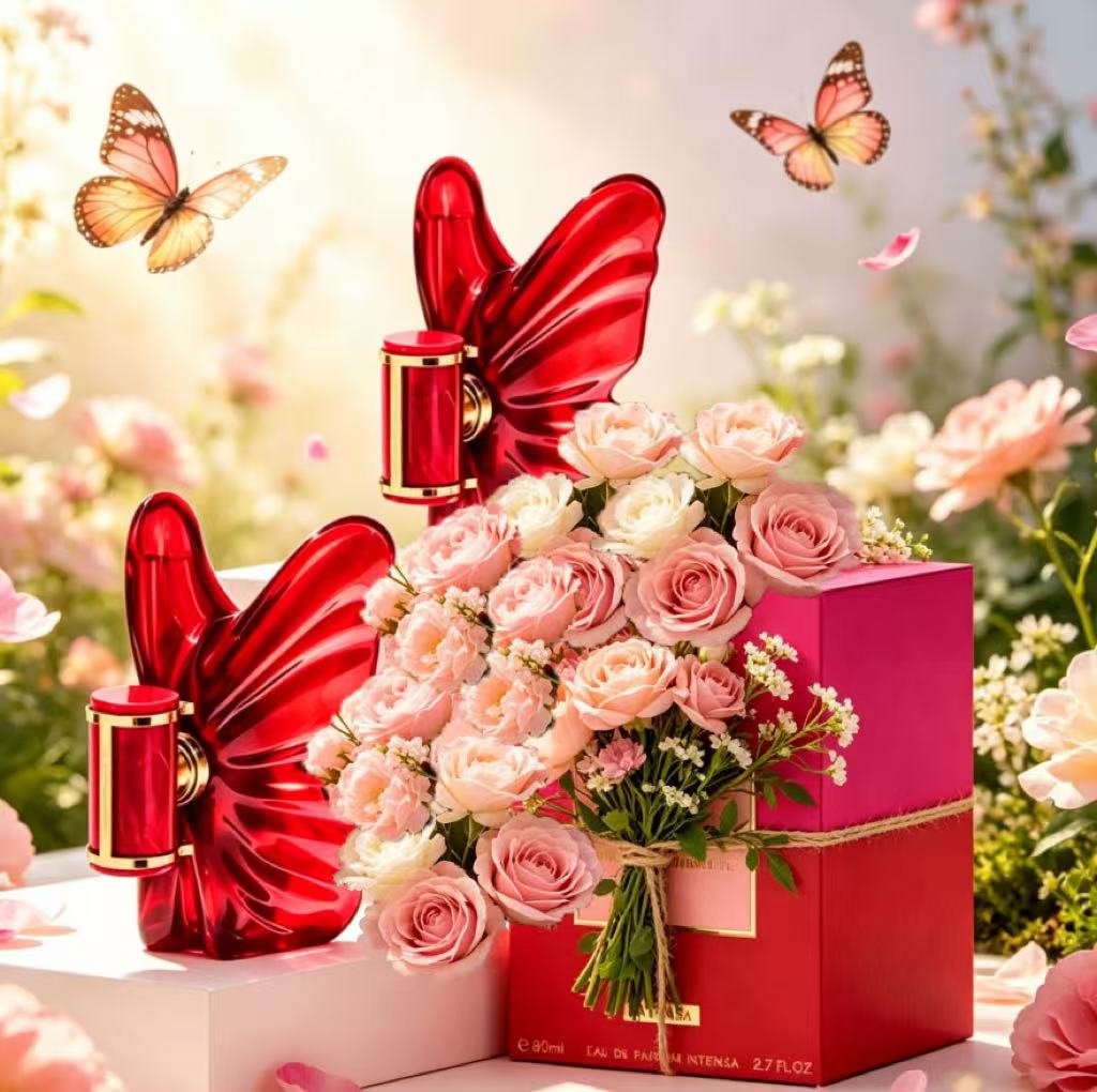 Home Fragrance Red Wine - Laa Bomba Intensa botol parfum berbentuk