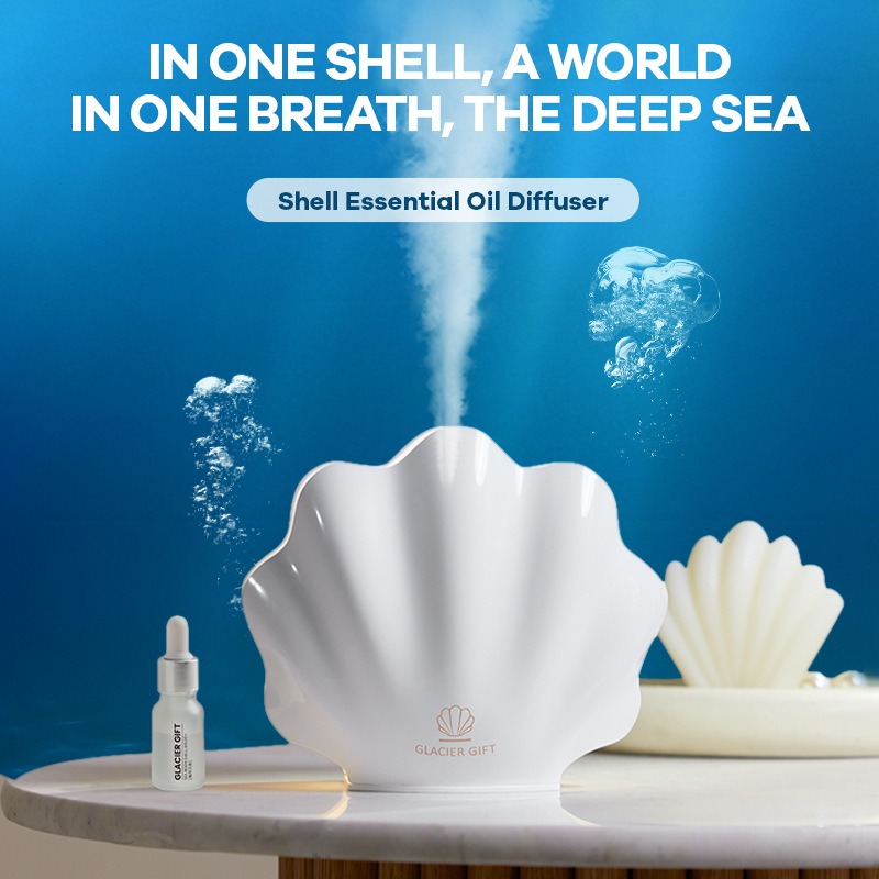 Home Fragrance No 4 - Pelembap Pengharum Shell, Mesin Pengharum Spesifik