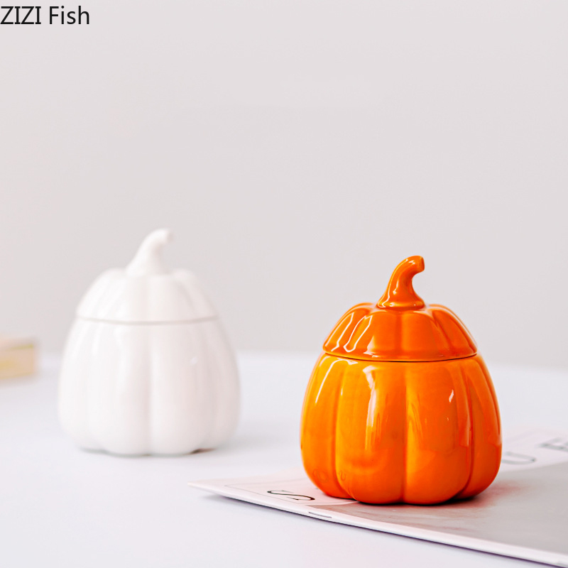 Wax Melt Burner - Tempat Lilin Labu Halloween Dekorasi Meja