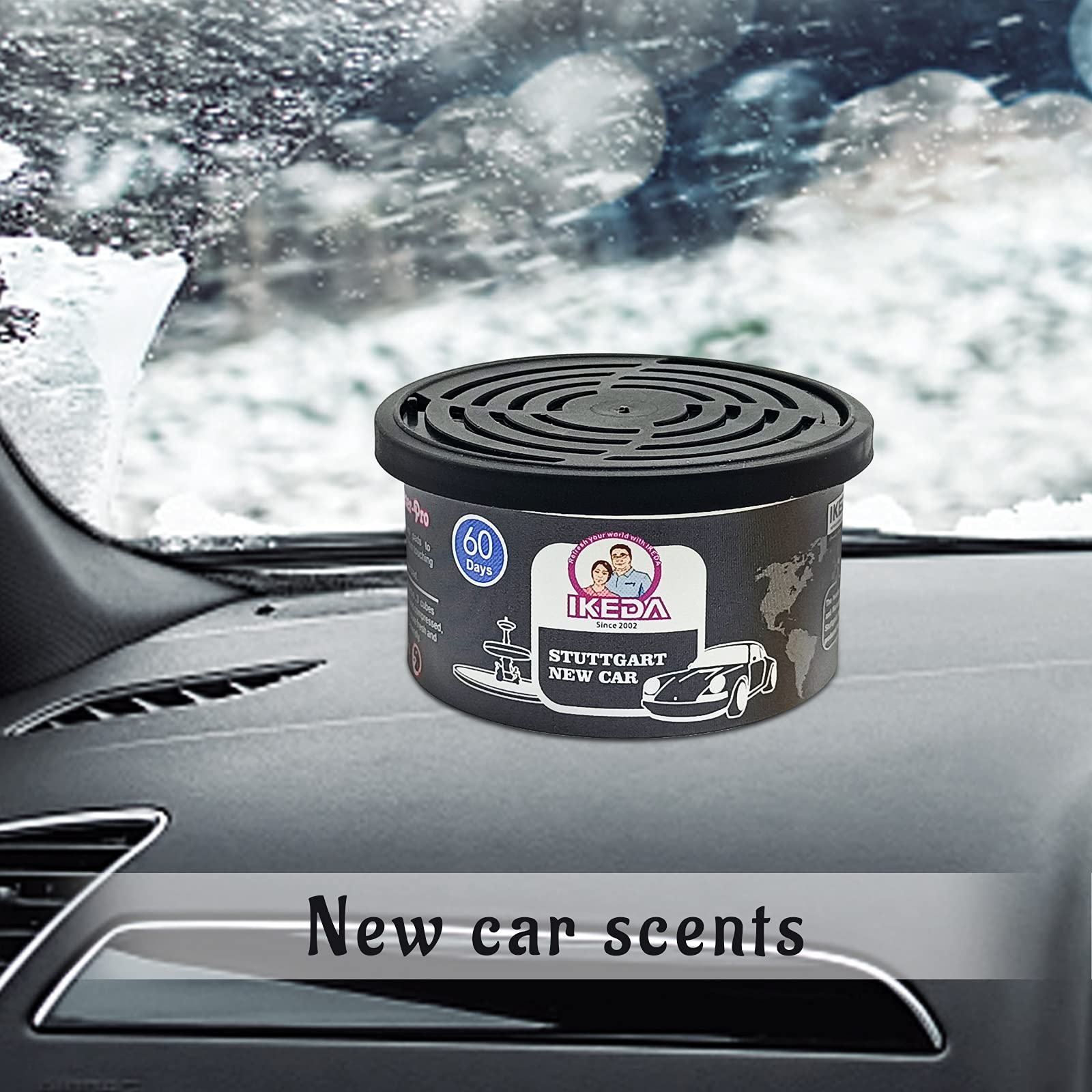 Home Fragrance No 4 - Penyegar Udara Mobil: Aroma Lemon |