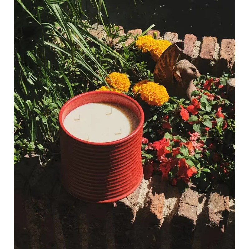 Home Fragrance Orange Blossom - Kotak Hadiah Lilin Aromaterapi dengan Aroma