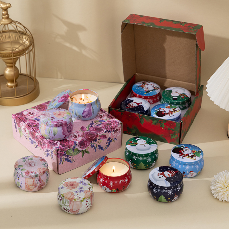 Home Fragrance No 4 - Set Hadiah Lilin Aroma Natal Gaya