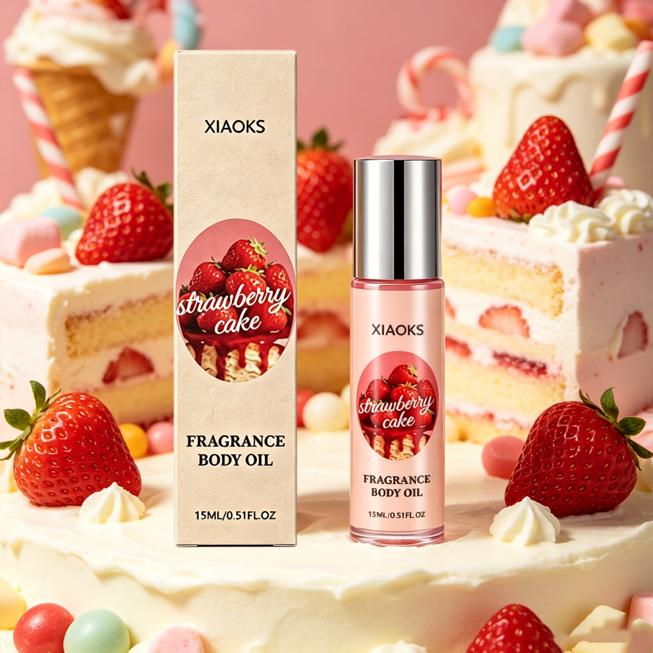1 Botol Parfum Roll-On Aroma K - Home Spray Fragrance ulasan dan harga