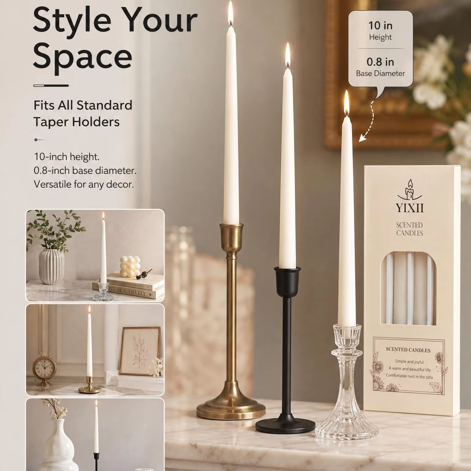 4 Buah Lilin Aromaterapi Berga - Home Fragrance No 4 ulasan dan harga