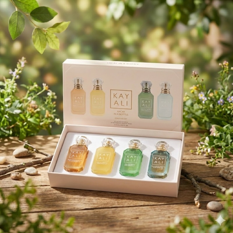 4*10ml KAYALI Set Parfum Unise - Home Fragrance Vanilla Musk ulasan dan harga