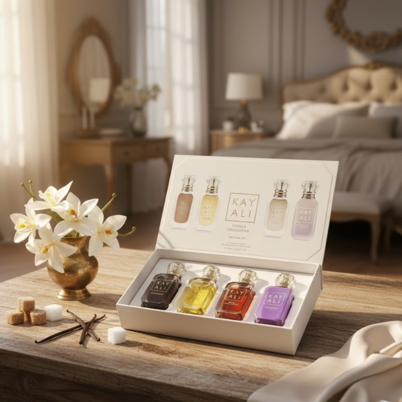 4*10ml KAYALI Set Parfum Unise - Home Fragrance Vanilla Musk ulasan dan harga