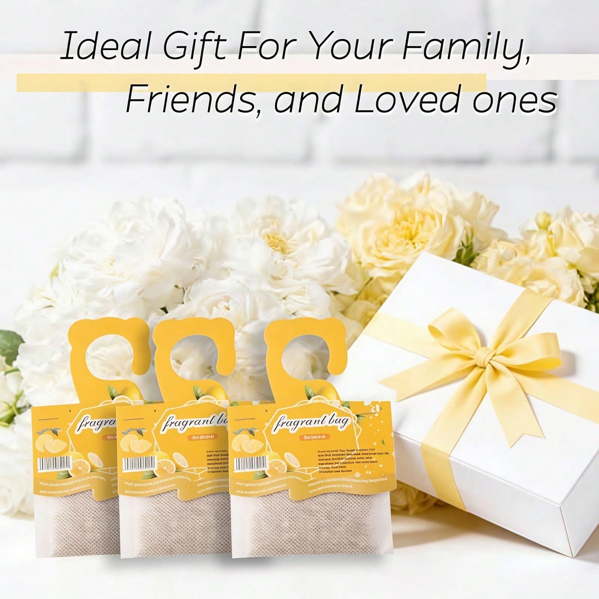 Kantong Pewangi Lemon Gantung, - Home Fragrance Ideas ulasan dan harga