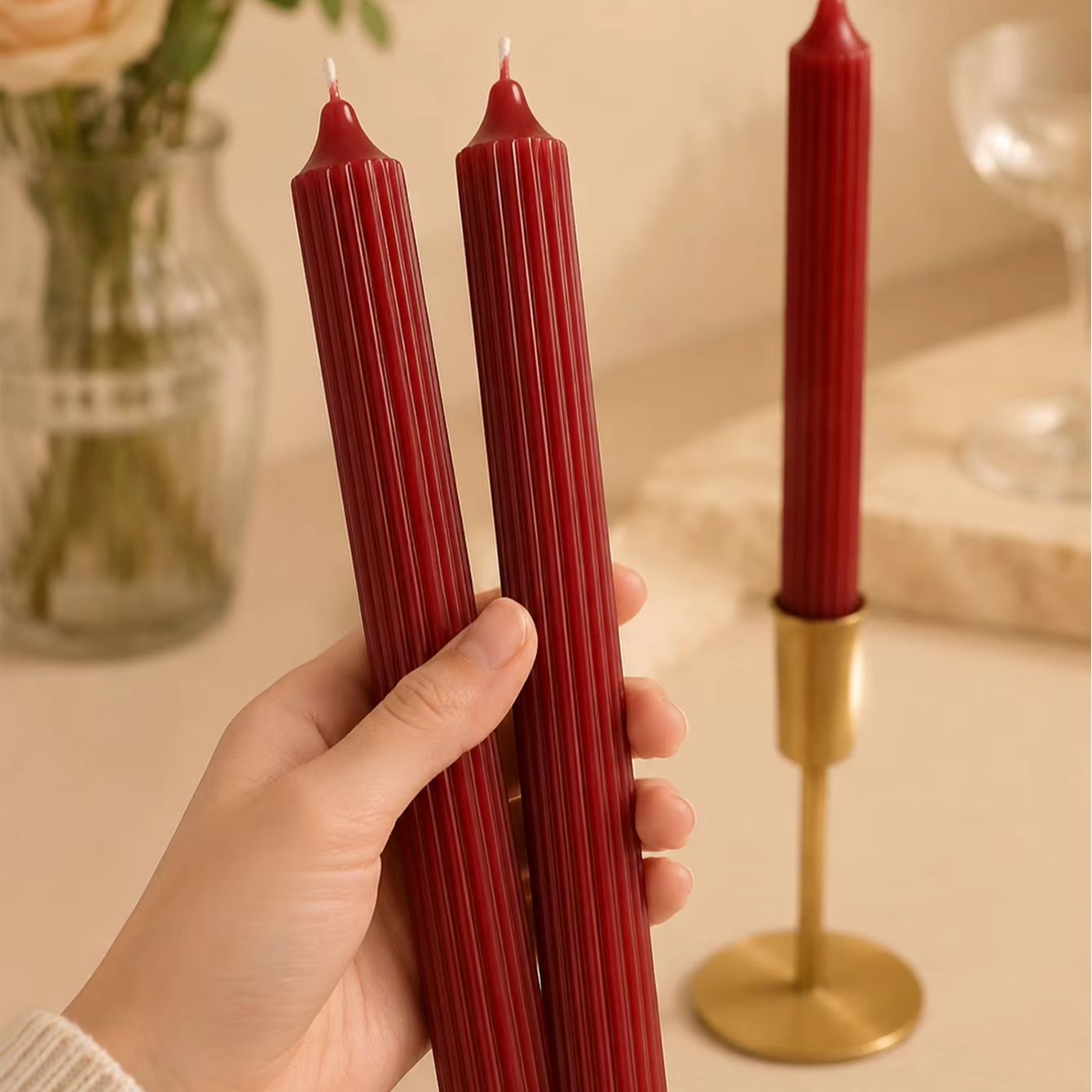 4pcs Set Lilin Aromaterapi War - Home Fragrance No 4 ulasan dan harga
