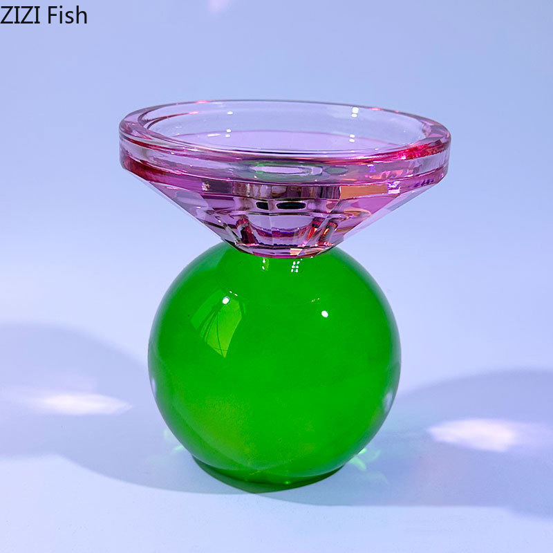 Tempat lilin kristal warna-war - Wax Melt Burner ulasan dan harga