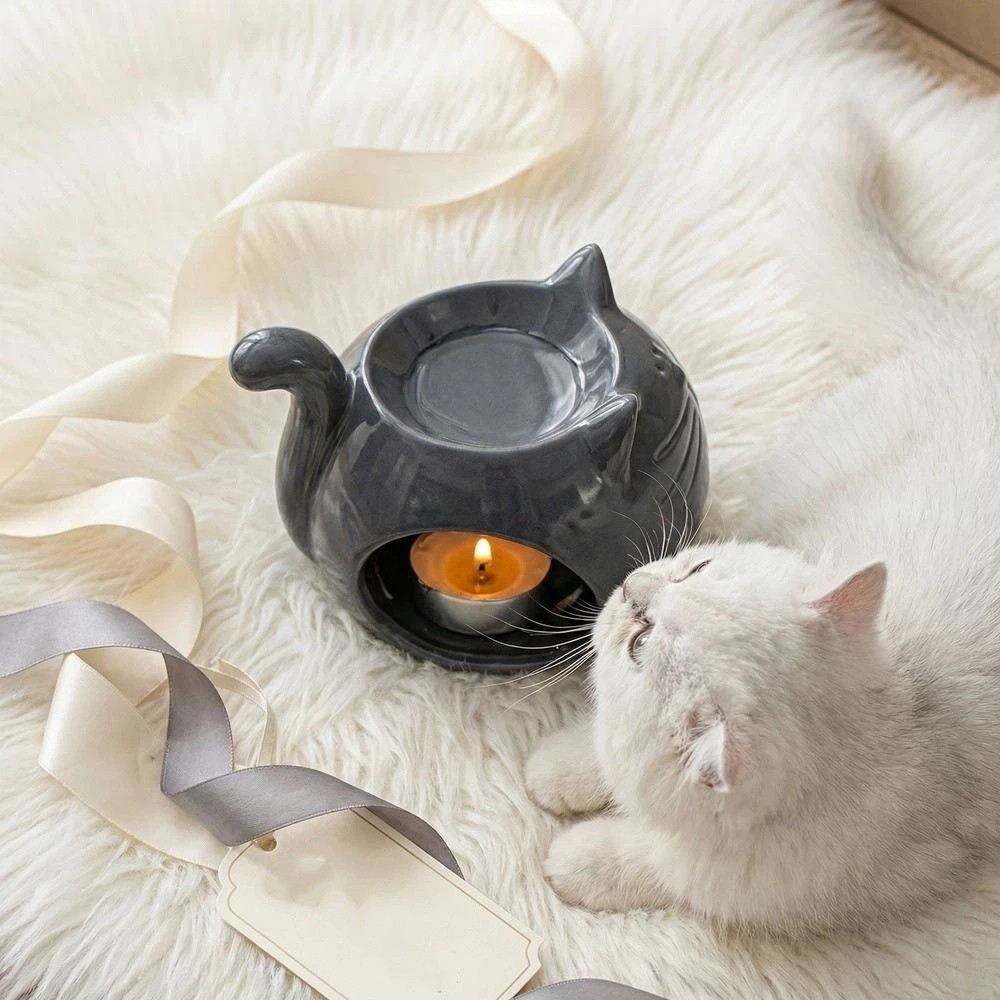 Pembakar Dupa Keramik Bentuk H - Wax Melt Burner ulasan dan harga