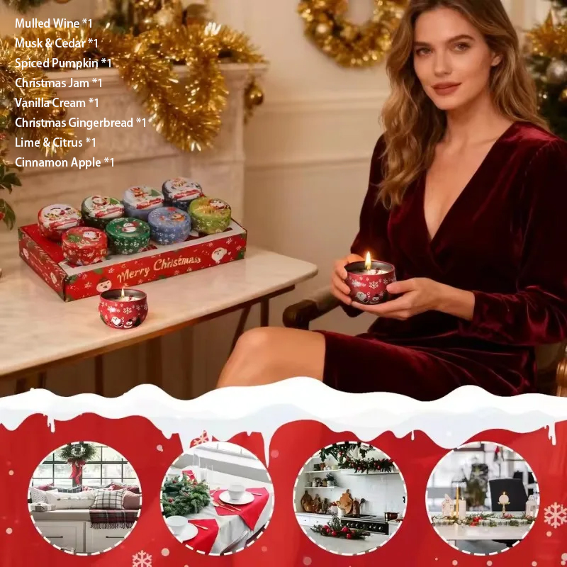 Kotak Hadiah Elegan Lilin Arom - Home Fragrance No 4 ulasan dan harga